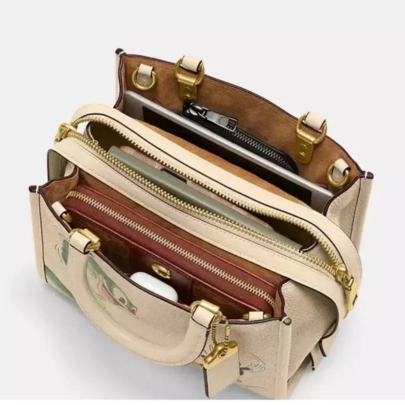 Coach/DisneyRogue 25 Lunar Year of the Dragon Limited Edition,collectible bag - Picture 4 of 12